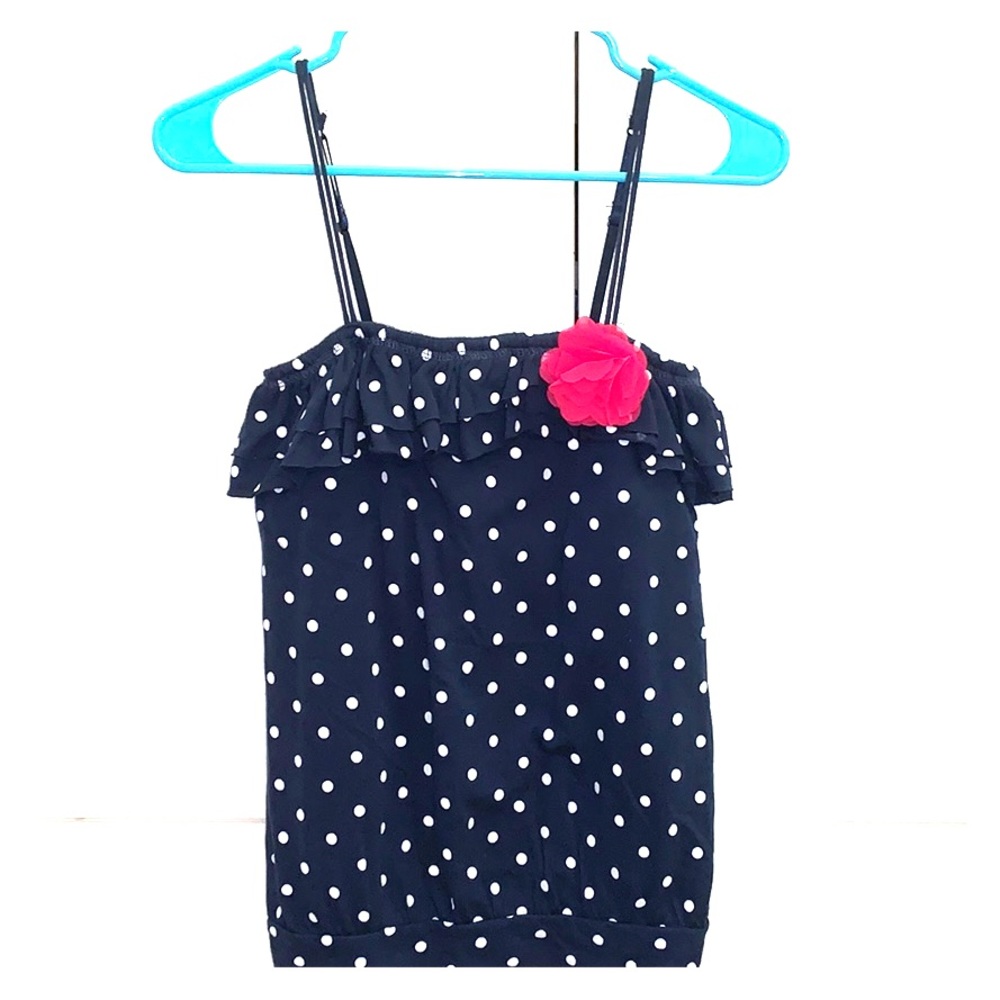 Aeropostale Polka Dot Tank Top